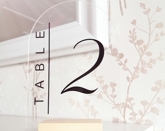Wedding Table Numbers, Custom Vinyl Decal Stickers For Table Seating Plan, Wedding Decor