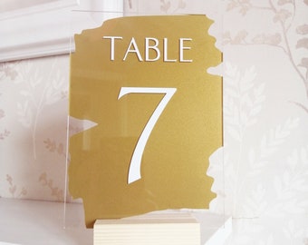 Wedding Table Numbers, Personalised Vinyl Decal Stickers For Table Seating Plan, Wedding Decor