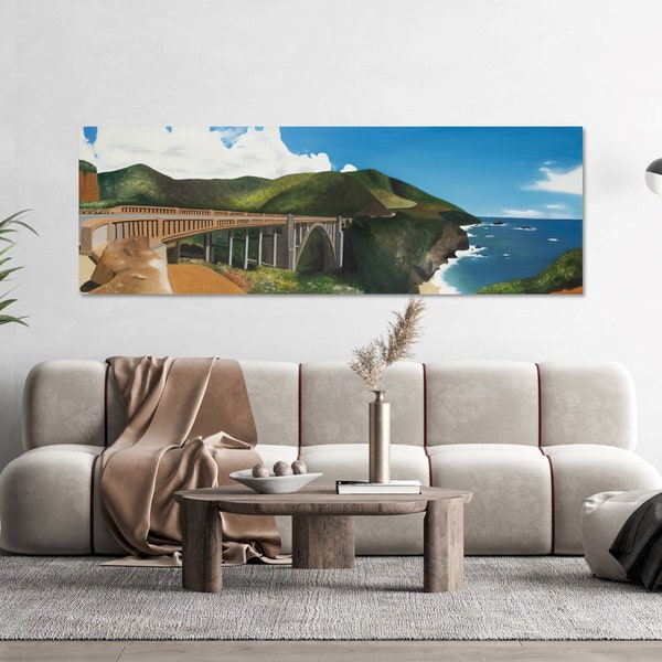 Long Narrow Art Etsy