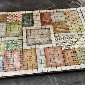 HeroQuest Game Board – Handcrafted Classic Style 3D Game Board (2.5 cm grid)