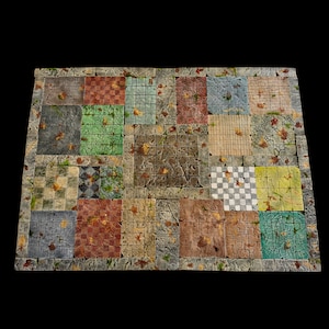 HeroQuest Modular Board – Handcrafted 3D Dungeon Tile Compatible Game Board