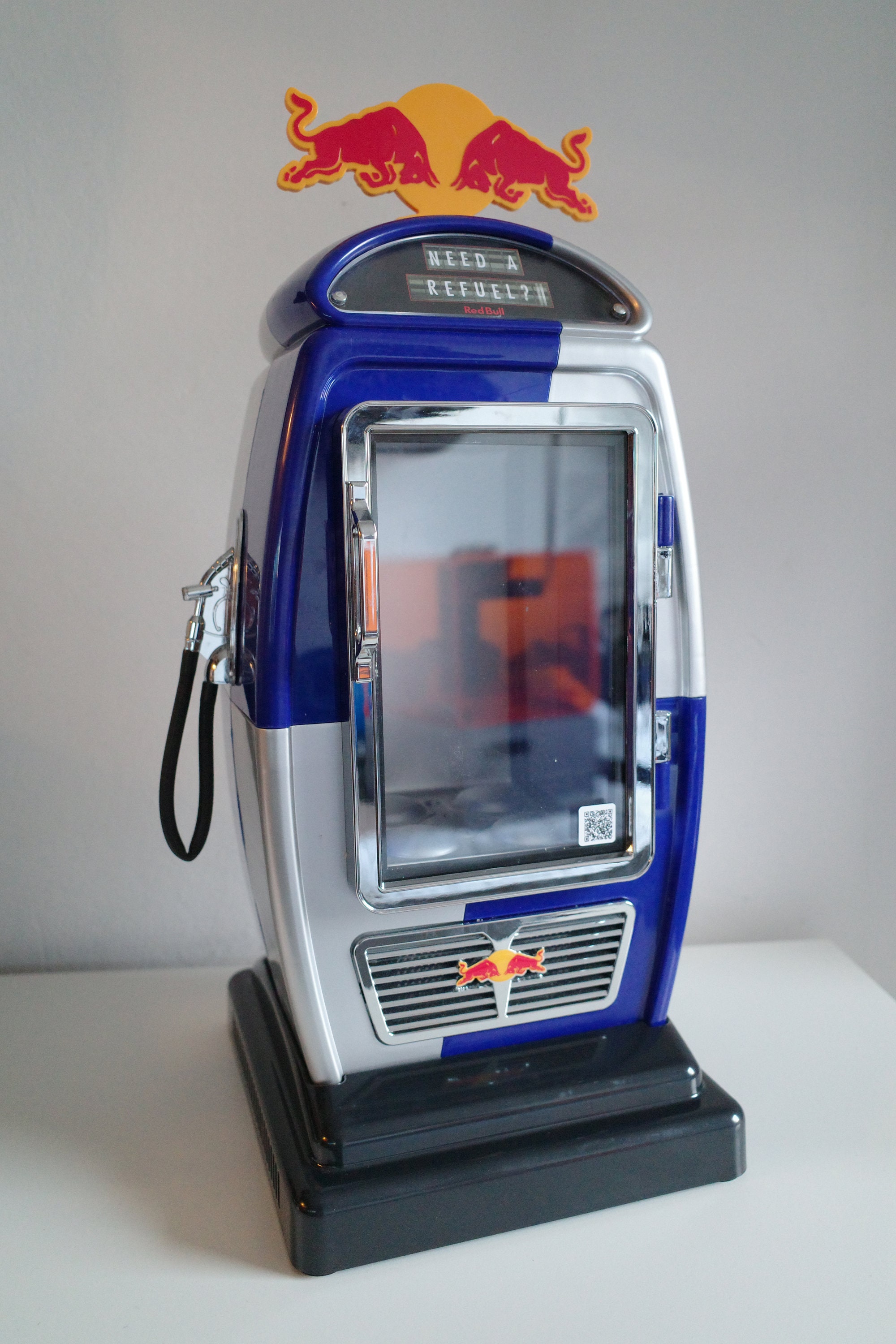 red bull mini fridge cooler