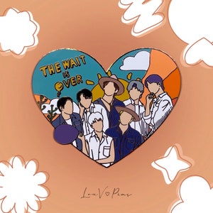 Permission To Dance Heart - BTS Enamel Pin