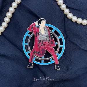 Jungkook My Time - Glow In The Dark Pin