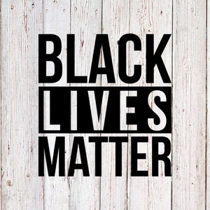 Black Lives Matter SVG | PNG | Sofort Download