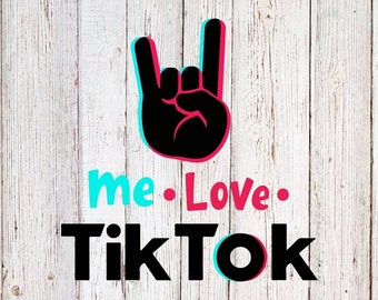 TikTok Lovers SVG | PNG | Instant Download