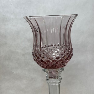 Vintage Purple/Wine Diamond Pattern Candle Globe