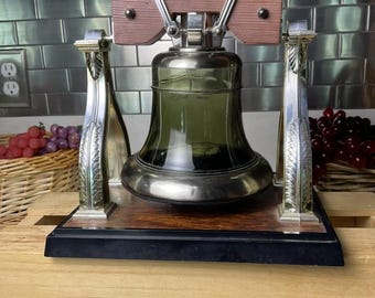 Vintage 1970 Liberty Bell Collectible Decanter