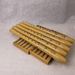 Vintage MIE Renaissance Ivory Color Recorders (6) - Etsy