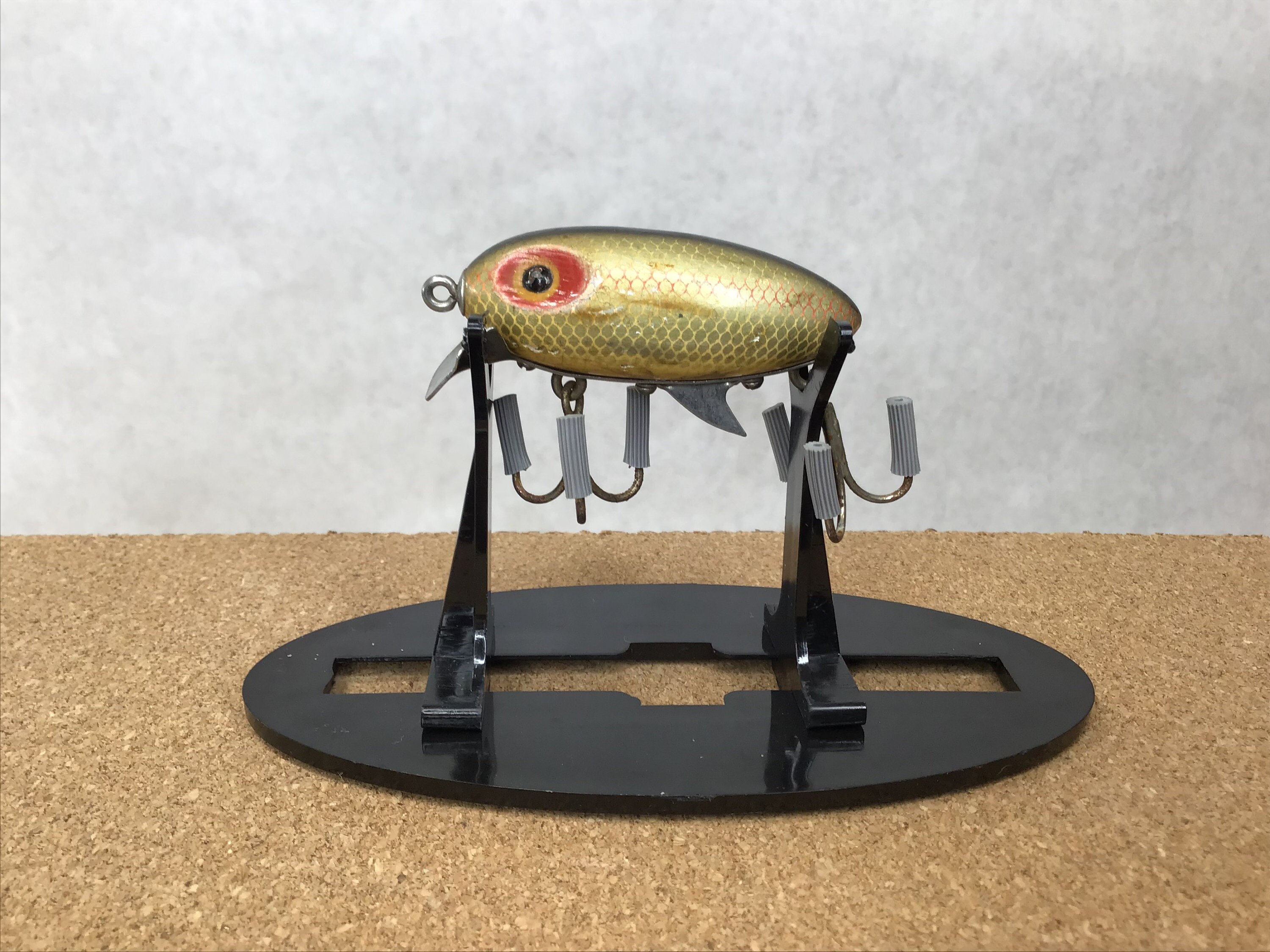 Leurre De Pêche Vintage Arbogast - Scout Aquatique (bois, Pour Bass)
