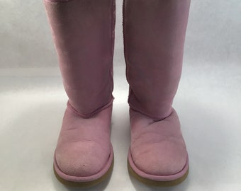 tall pink uggs