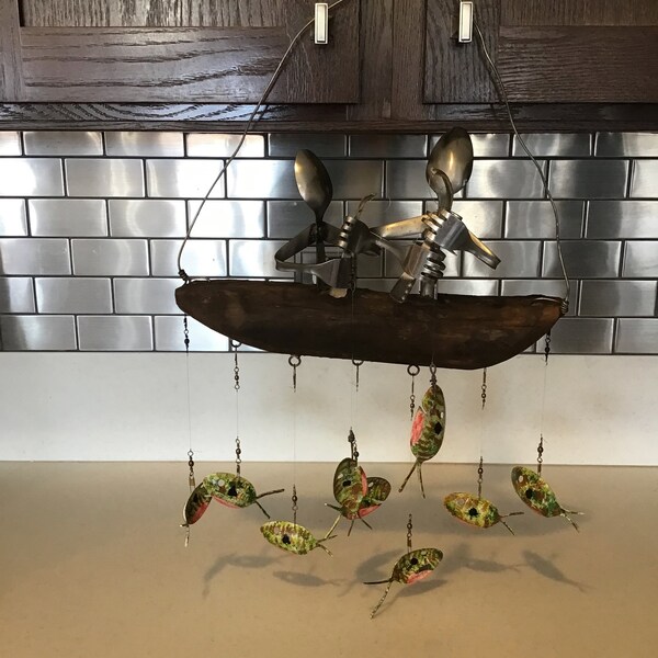 Spoon Fish Windchime Etsy