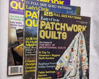 Vintage Quilters Magazines and Pattern Books