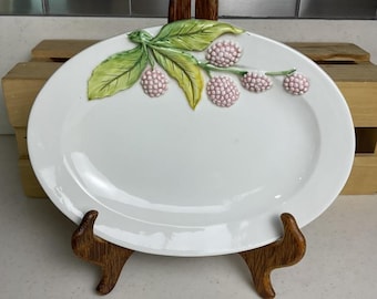 Vintage Italian Made San Marco 3D Berry and Leaf Accent