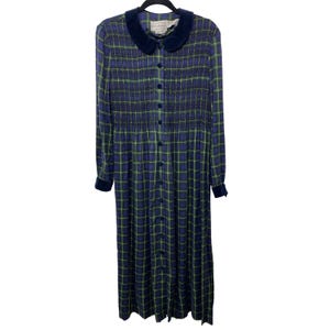 velvet high waist shirt smock dress Velvet Mockneck Maxi Halo Dress – The Shell Station main image 0