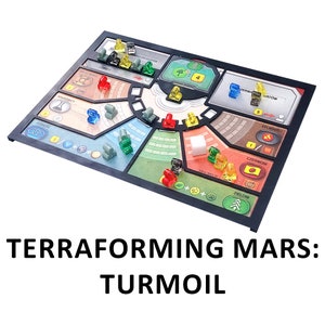 Terraformin Mars Turmoil - slide on/overlayer board for Committee board - 1 piece