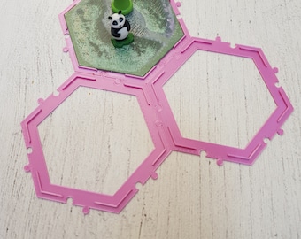 Set di 6 porta-tessere Takenoko Chibis Plots