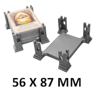 Porta carte per standard USA/americano 56 x 87 mm BRICK (anche le carte nelle custodie si adattano)
