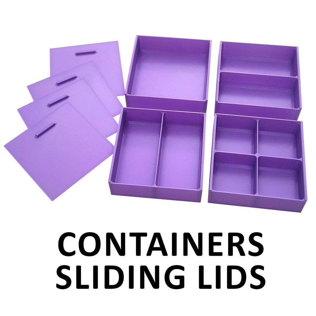 Container / Box / Organizer With a Lid, for Components, Tokens, Markers ...