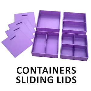 Container / Box / Organizer with a Lid, for Components, Tokens, Markers, Coins, Various Accessories