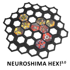 Neuroshima HEX 3.0 modulaire de remplacement pour carton - 1 jeu