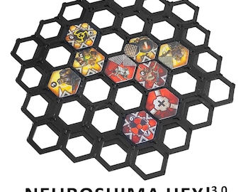 Neuroshima HEX 3.0 modulaire de remplacement pour carton - 1 jeu