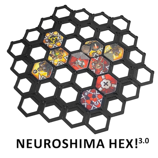 Neuroshima HEX 3.0 modularer Ersatz für Kartenplatine - 1 Set