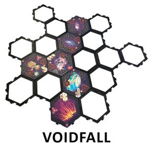 Voidfall – Tile Stands 31 pcs + 15 pcs VoidStorms