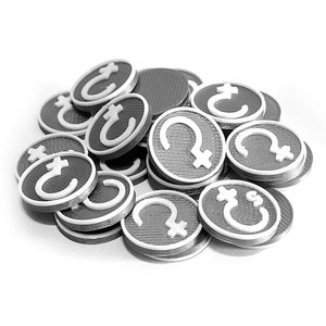 Ore - 25  colorful tokens for Terraforming Mars