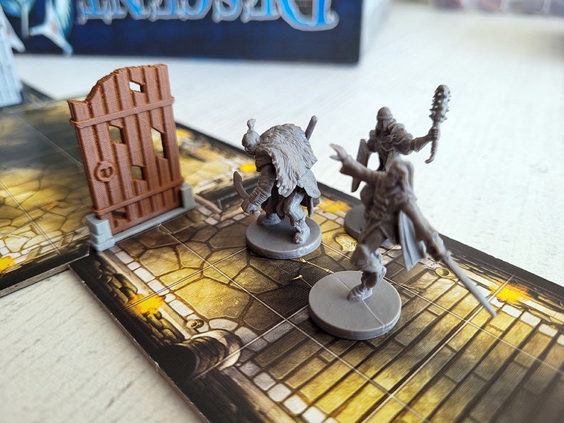Zombicide Descent Door Board Game SET Etsy