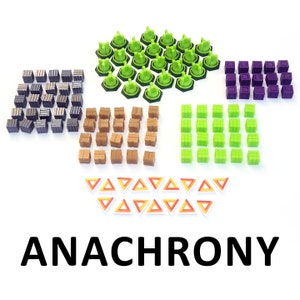 Anachrony tokens set - 120 elements - 1 set