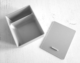 Board Game Token Organizer: 2-Compartment Container with Lid