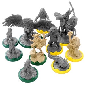 Black Rose Wars: Rebirth - characters stands for Mages and evocations - for 5th and 6th player - 1 set