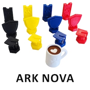 Ark Nova player token/markrs set - 13 pieces - 1 set