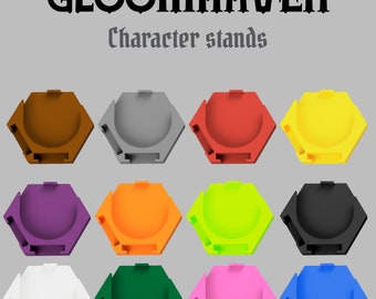 Gloomhaven - character stand different colors - 1 pieces