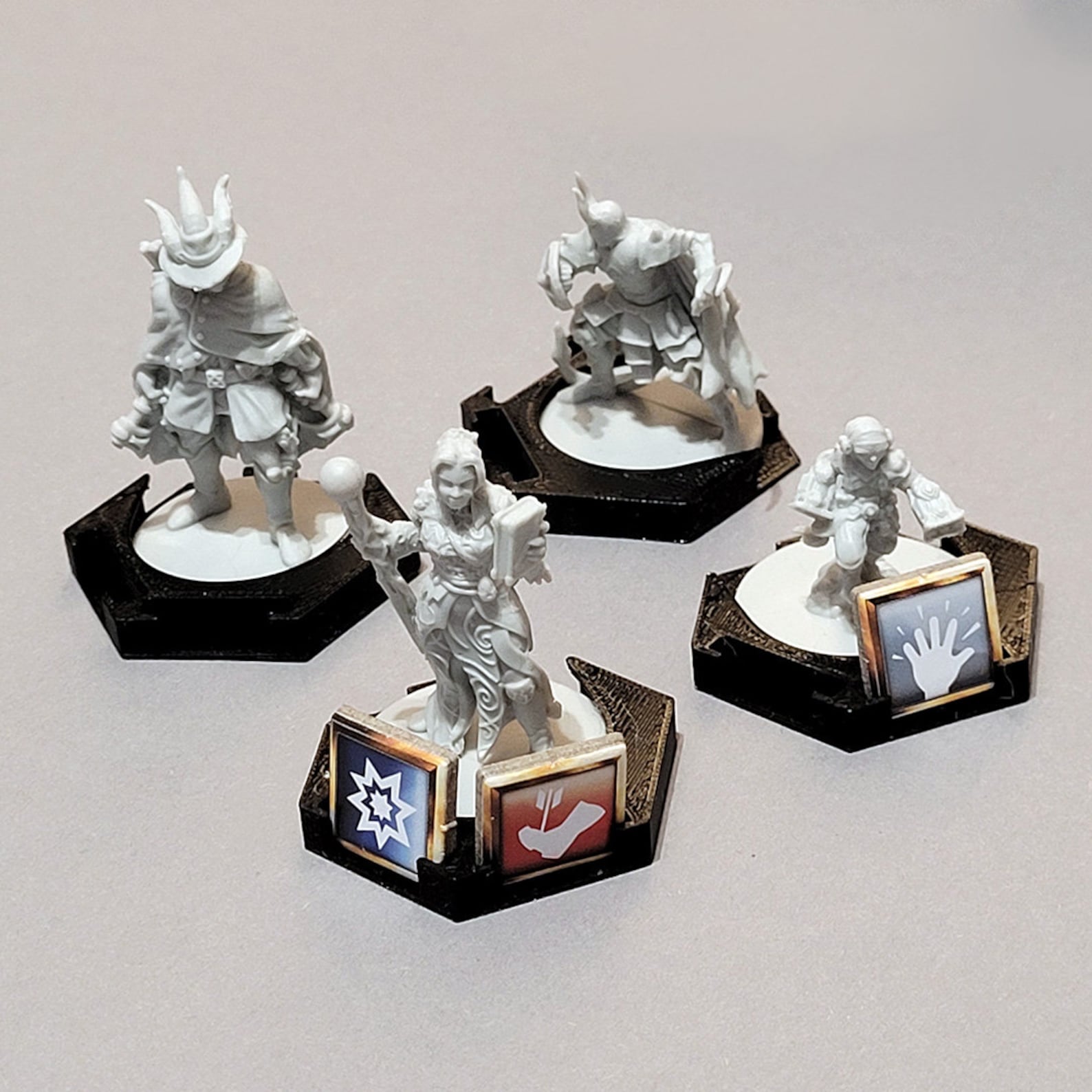 Gloomhaven / Jaws of the Lion Character Stands 4 Pieces Etsy UK