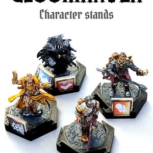 Gloomhaven – personagem tem 4 peças