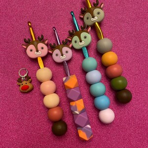 Set of 5 wide crochet hook -9mm, 10mm, 12mm, 15mm, 20mm - Pony
