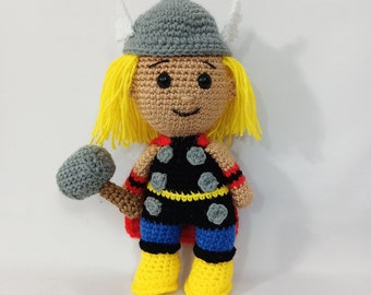 The Mighty Thor from The Avengers. It's unique and hand made with love and care. It's safe for small kids as well.