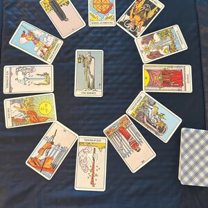 12 month next day tarot reading (deck choice of Star Trek, Rider Waite or DC)