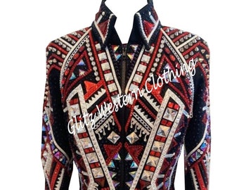 Veste Divikra Western Rodeo - Showmanship, Horsemanship, Western Pleasure - NEUVE