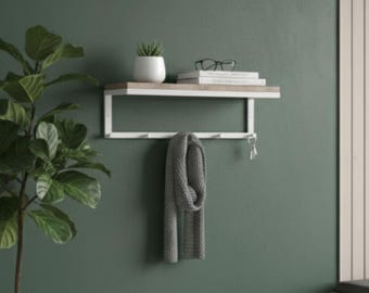 Appendiabiti Con 2 Ganci Appendino Portasciugamano Bagno Casa Cucina Cromato 59731 Cleafe