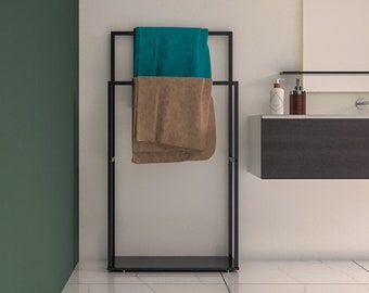 Free Standing Bath Towel Holder, Swimming Pool Towel Rack, Housewarming Gift
