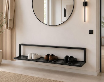 Shoe Storage Shelf,  Mudroom Furniture, Housewarming Gift