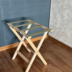 Foldable Luggage Rack, Suıtcase Stand, Housewarming Gift image 10