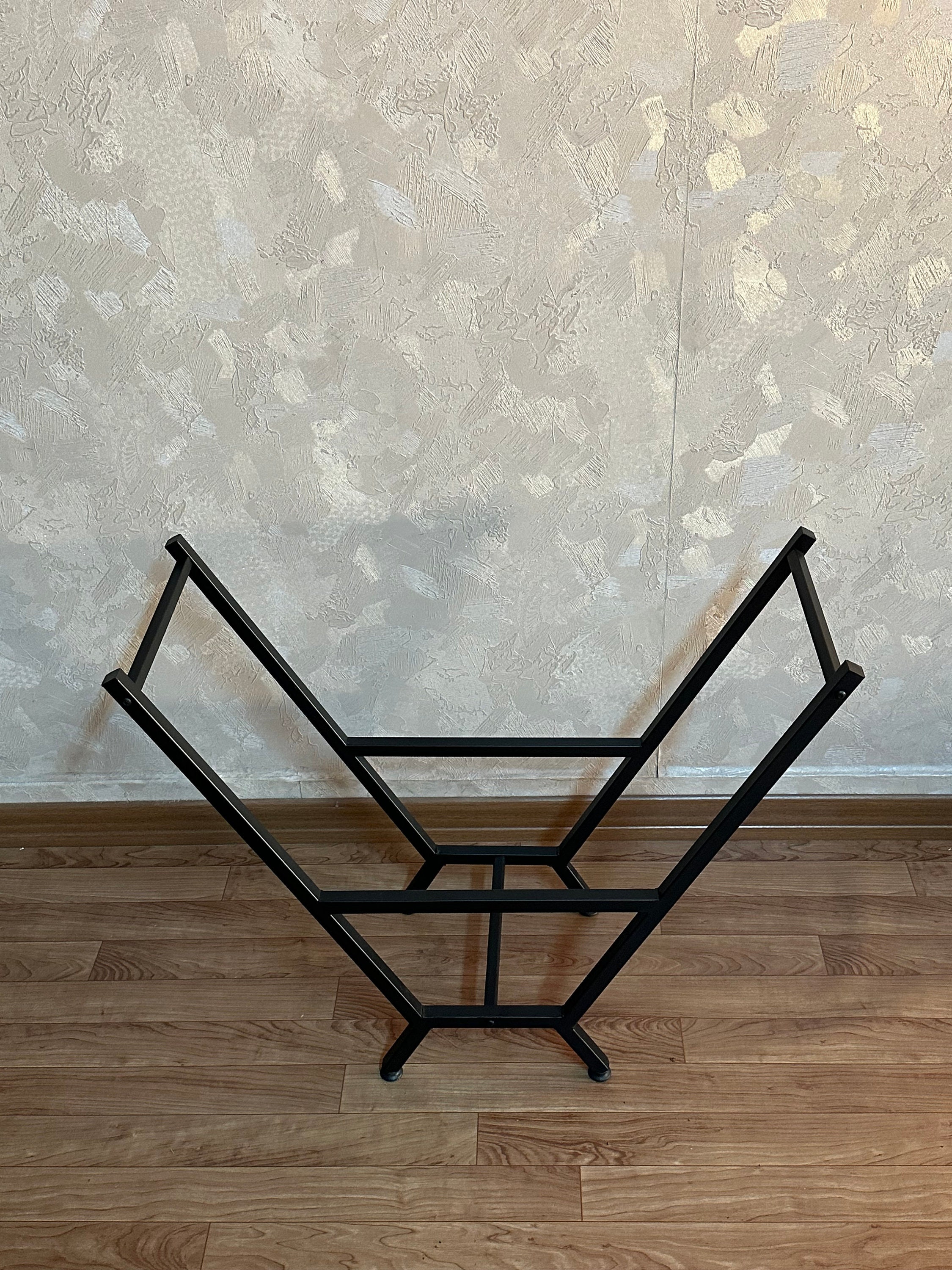 V Shaped Wood Rack Firewood Storage log Holder farmhouse Decor Etsy