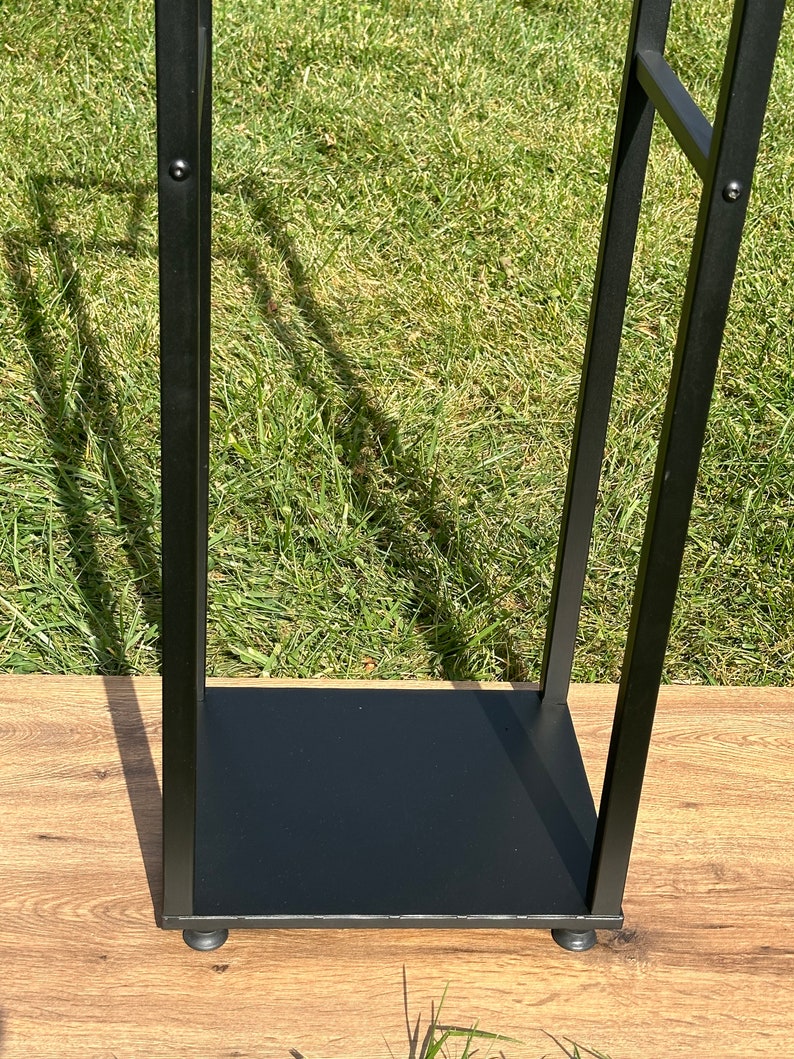 Vertical Firewood Rack With Base /log and Kindling Storage/farmhouse ...