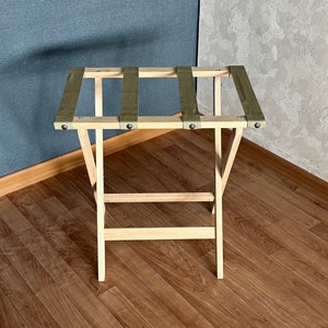 Foldable Luggage Rack, Suıtcase Stand, Housewarming Gift image 7