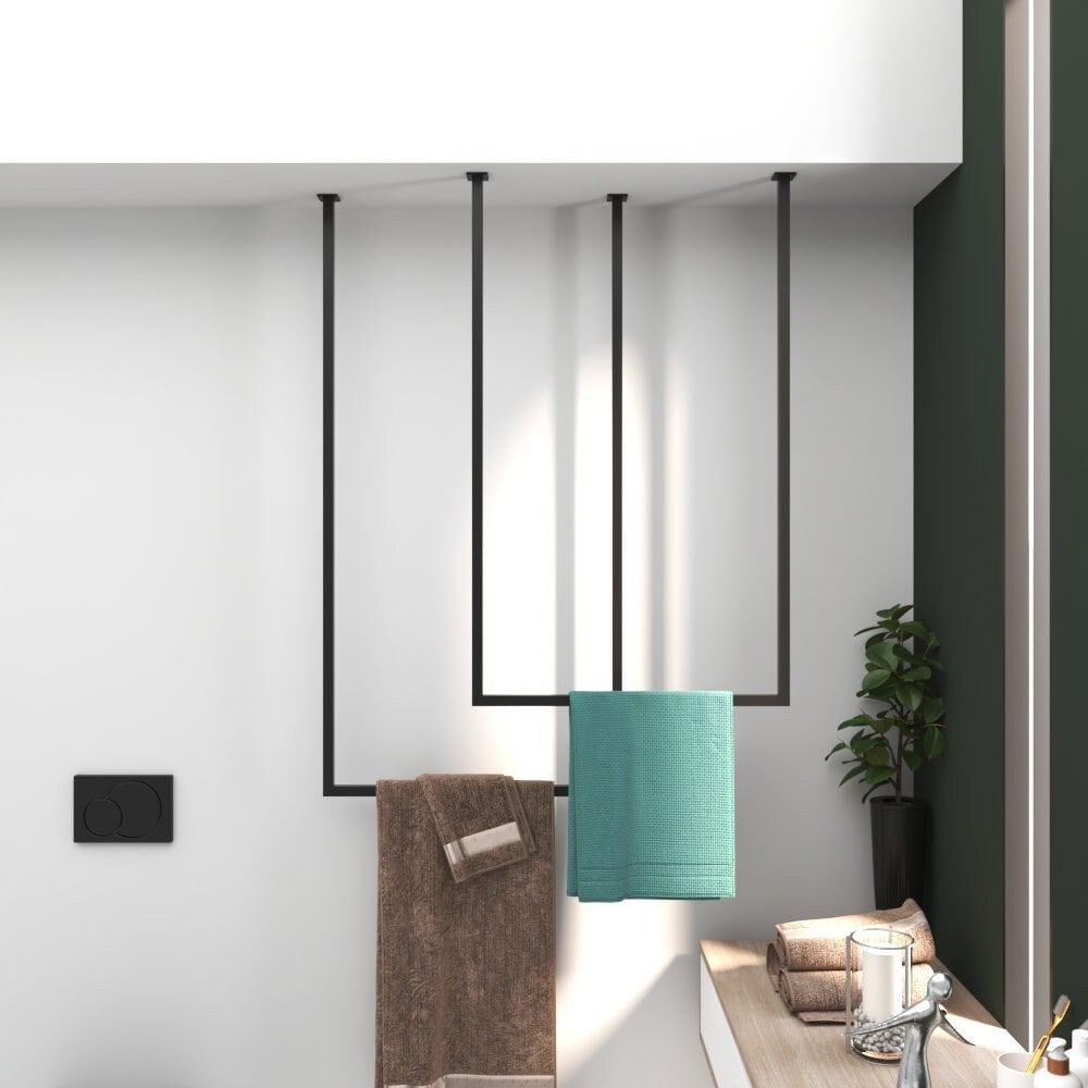 Ceiling Towel Bar Etsy
