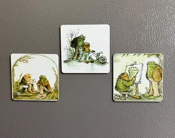Frog and Toad Magnets 3 x 3